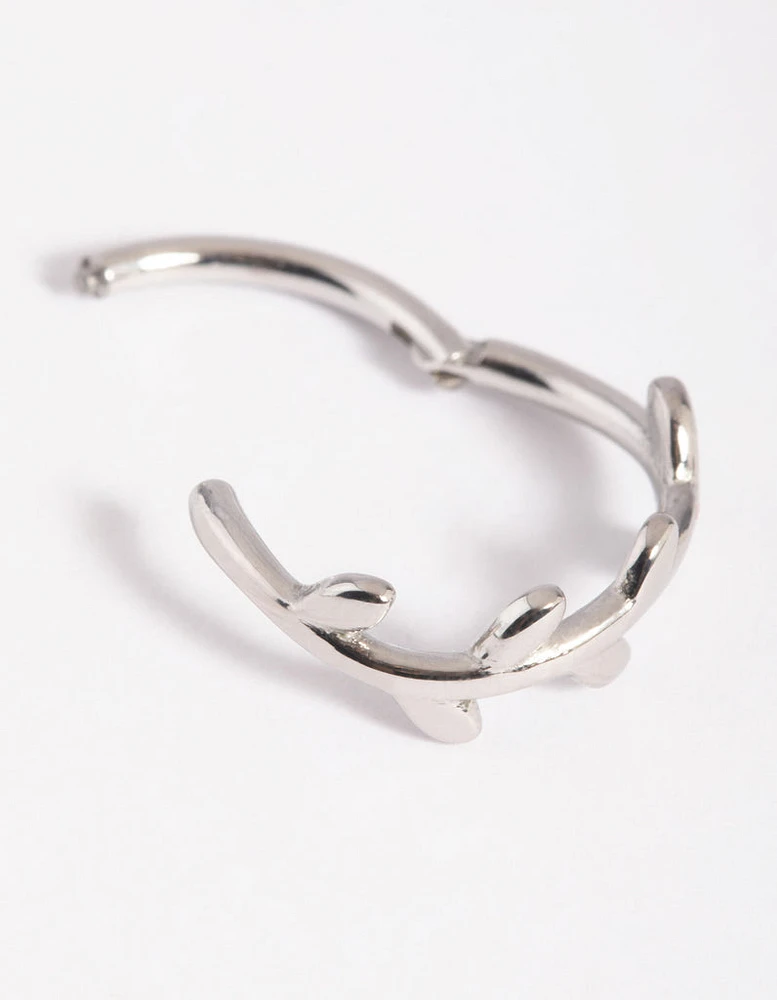 Surgical Steel Vine Clicker Ring