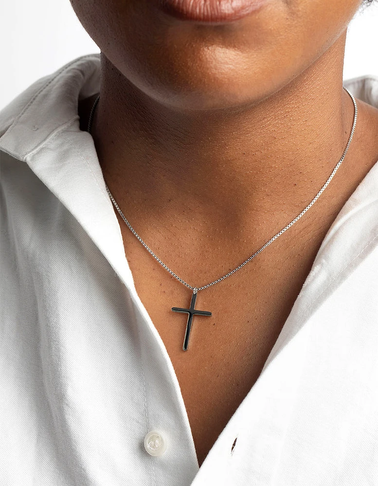 Stainless Steel Cross Necklace