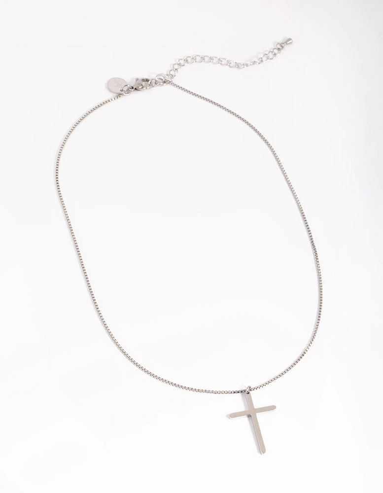 Stainless Steel Cross Necklace