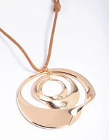 Brown Pendant Necklace