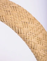 Straw Padded Alice Band