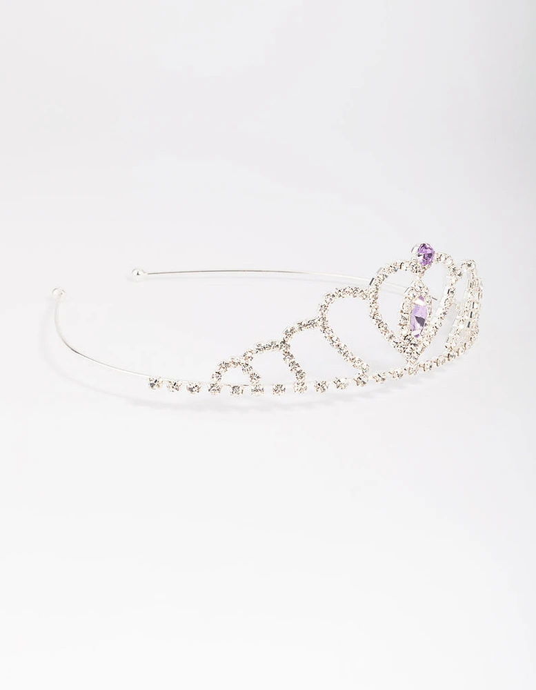 Kids Heart Tiara Headband