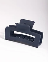 Mini Navy Box Claw Clip