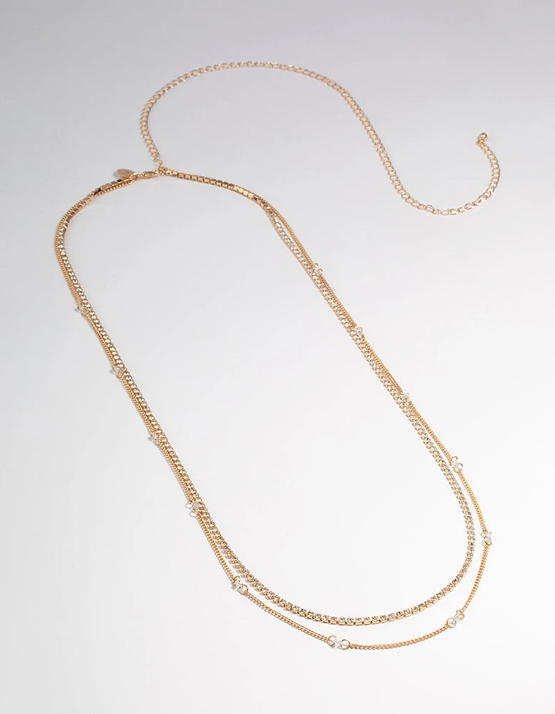 Fine Diamante Waist Chain