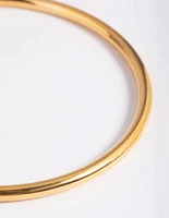 Gold Plated Stainless Steel Bangle