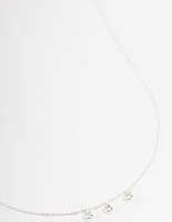 Sterling Silver Cubic Zirconia Necklace