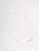 Sterling Silver Cubic Zirconia Necklace