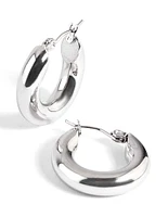 Surgical Steel Chunky Hoop Earrings