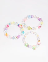 Kids Pastel 90s Strech Bracelet Pack