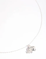 Sterling Silver Elephant Necklace