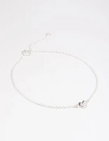 Sterling Silver Heart Bracelet