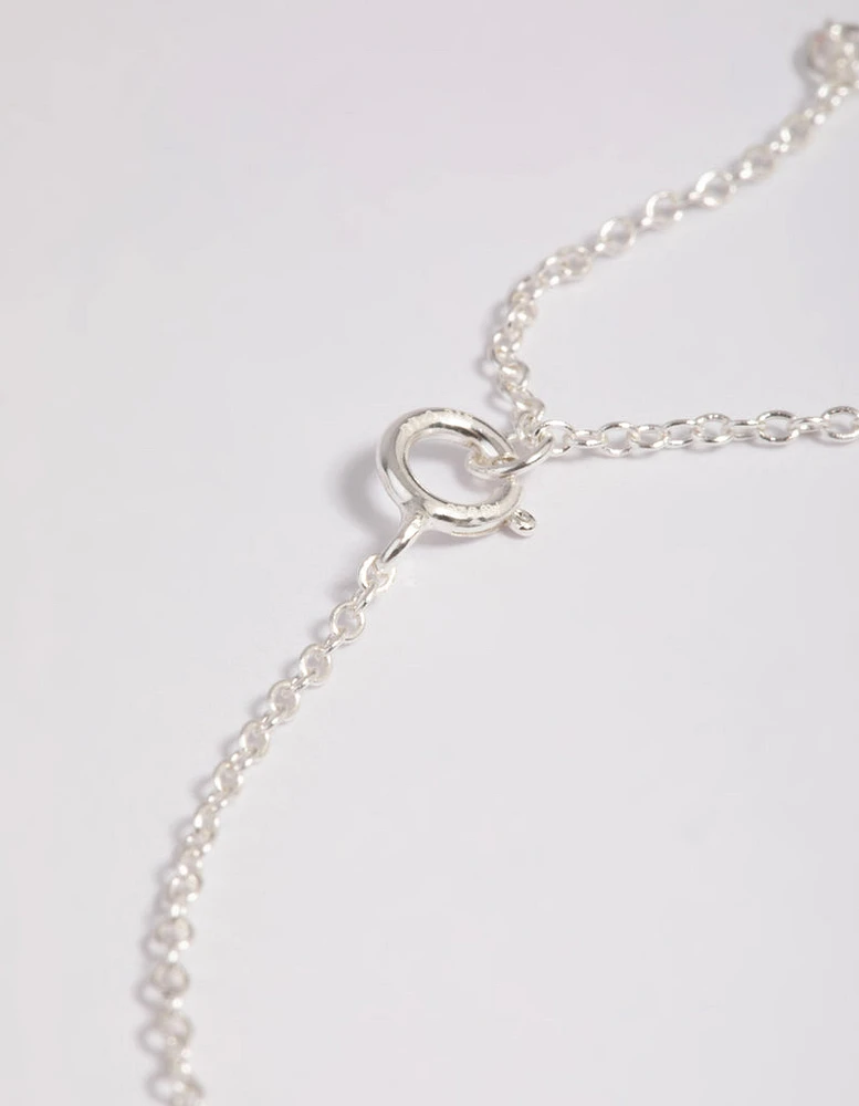 Sterling Silver Heart Bracelet