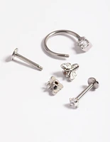 Surgical Steel Bee Stud Earring Pack