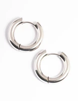 Surgical Steel Thick 20mm Hoop Earrings