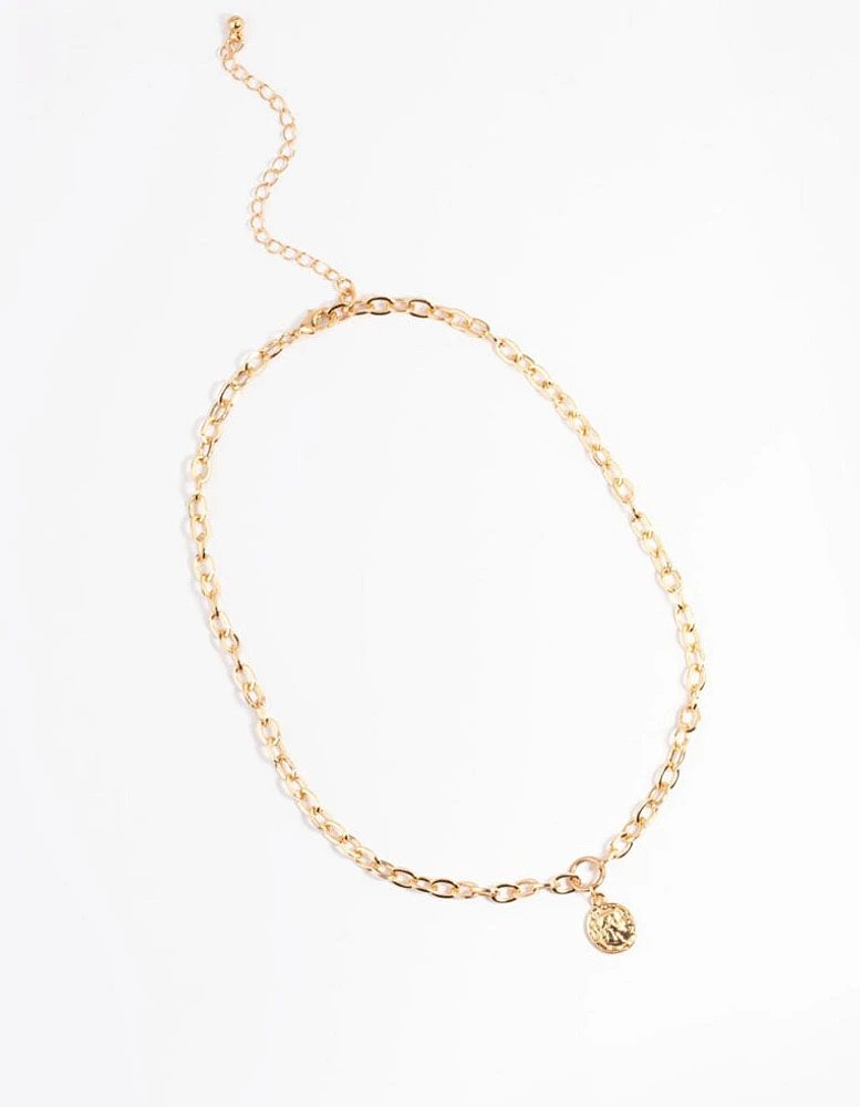 Gold Coin Necklace