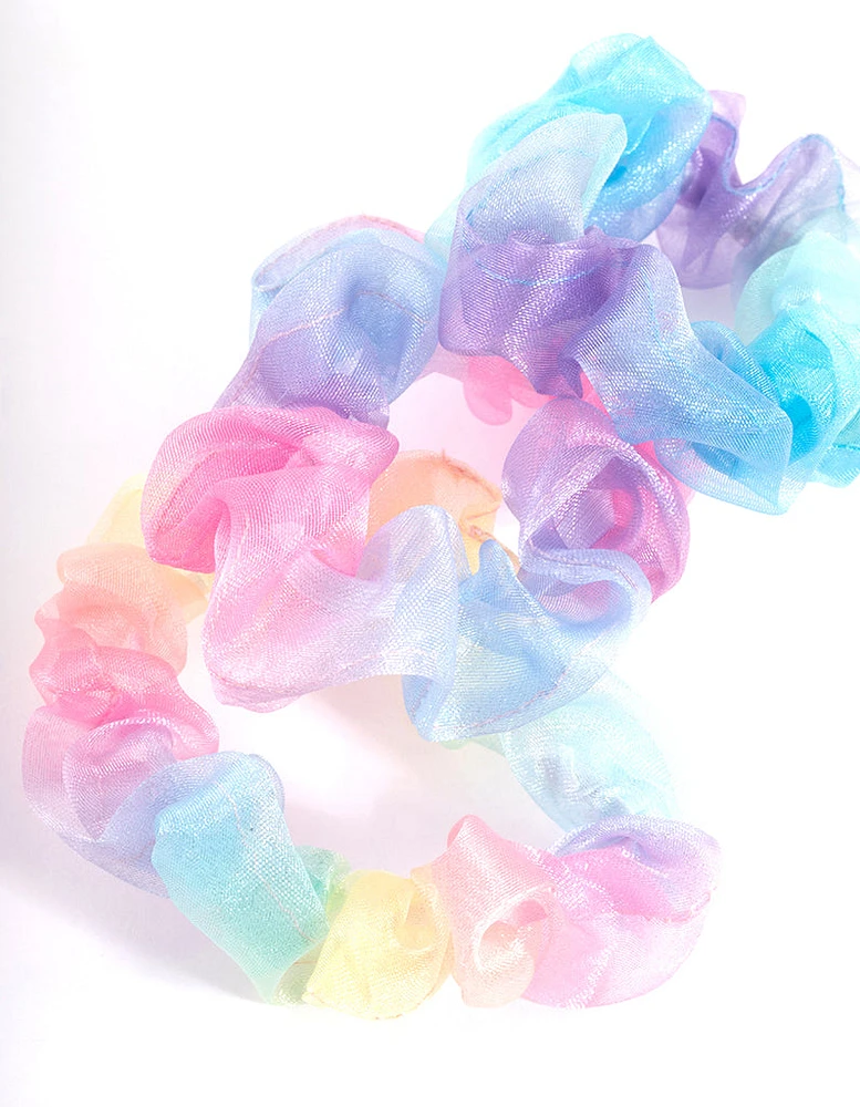 Kids Fabric Ombre Scrunchie Pack