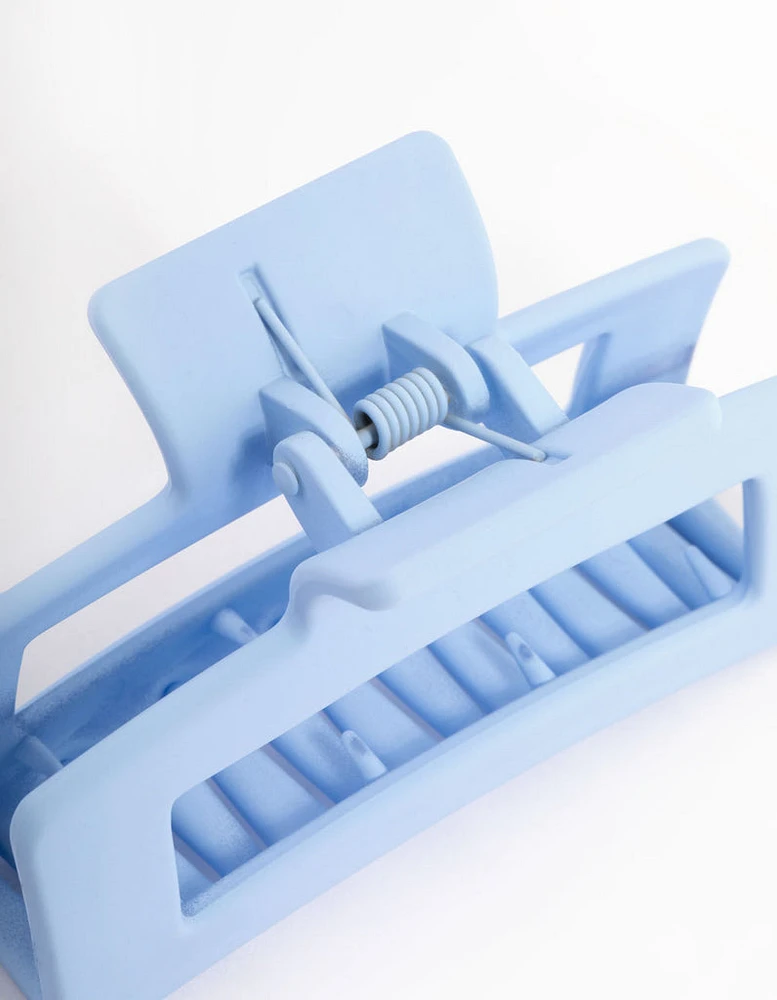 Blue Coated Small Box Claw Clip