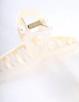 White Plastic Two Tone Claw Pack