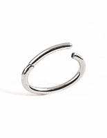 Surgical Steel Oval Clicker Ring