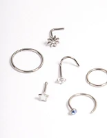 Titanium Flower & Trio Ball Nose 6-Pack