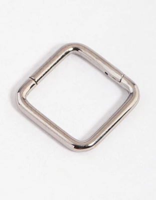 Titanium Square Clicker Ring