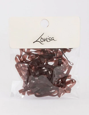 Mini Hair Elastics 60-Pack