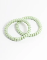 Plastic Narrow Hair Spiral Pack