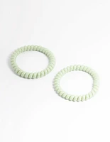 Plastic Narrow Hair Spiral Pack