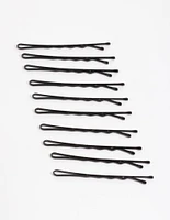 Coated Black Bobby Pin 10-Pack
