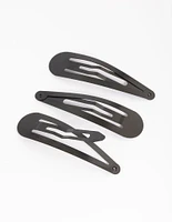 Coated Black Snap Clip Pack