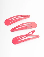 Coated Fuchsia Classic Snap Clip Pack