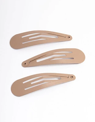 Coated Brown Classic Snap Clip Pack