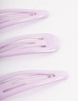 Coated Purple Bubble Snap Clip Pack