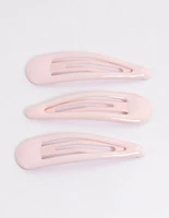 Coated Blush Bubble Snap Clip Pack