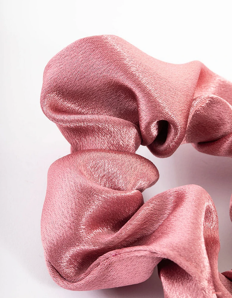 Fabric Satin Scrunchie