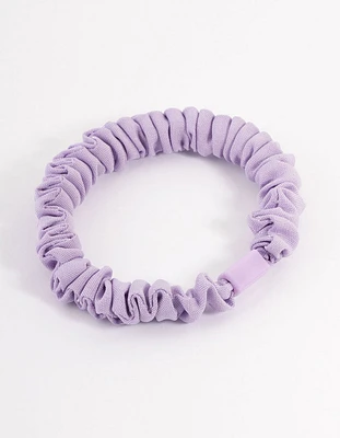 Fabric Clamp Thin Scrunchie