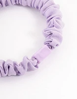 Fabric Clamp Thin Scrunchie