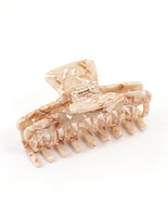 Acrylic Neutral Mixed Neutral Claw Clip