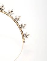 Gold Ice Crystal Headband