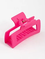 Plastic Fuchsia Box Claw Clip 8cm