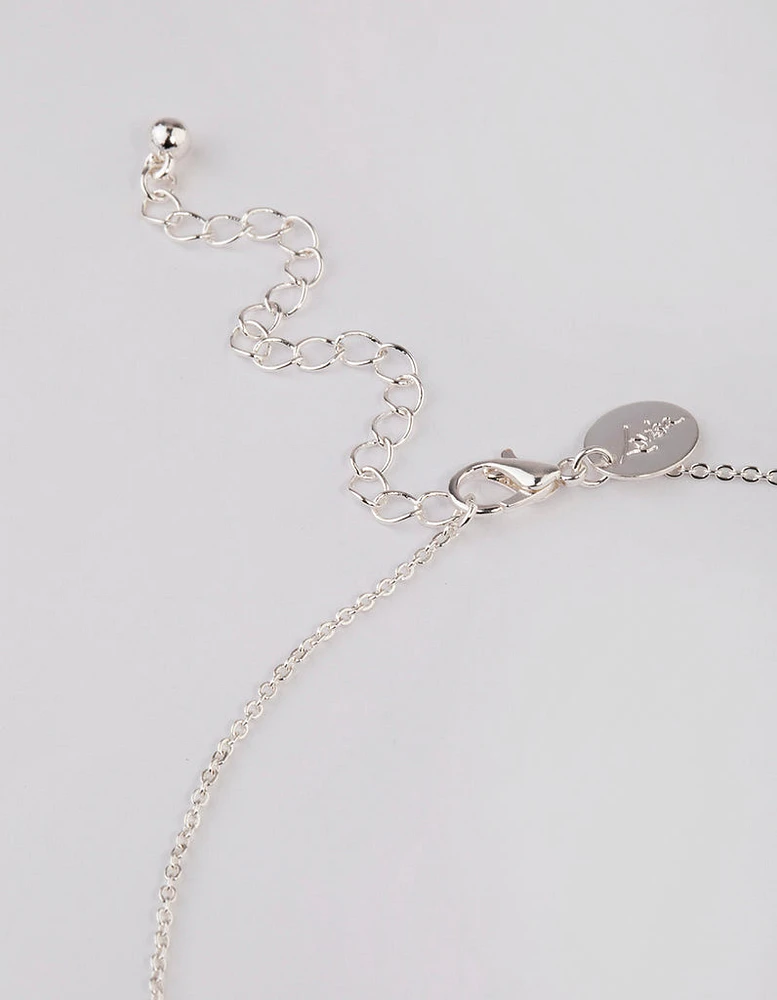 Silver Freshwater Pearl Necklace