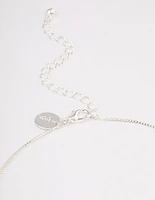 Silver Elegant Cross Necklace