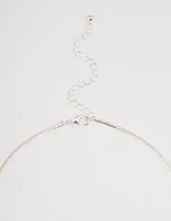 Silver Wheat Chain Necklace