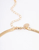 Gold Classic Snake Chain Necklace