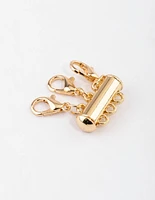 Gold Necklace Three Necklace Separator