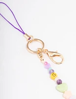 Gold Single Gummy Bear Small Phone Charm