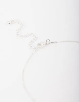 Silver Plated Freshwater Pearl Pendant Necklace