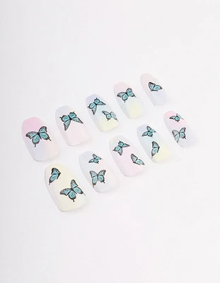 Butterfly Ombre Press On Nails