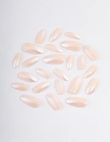 Pearl Iridescent Press On Nails
