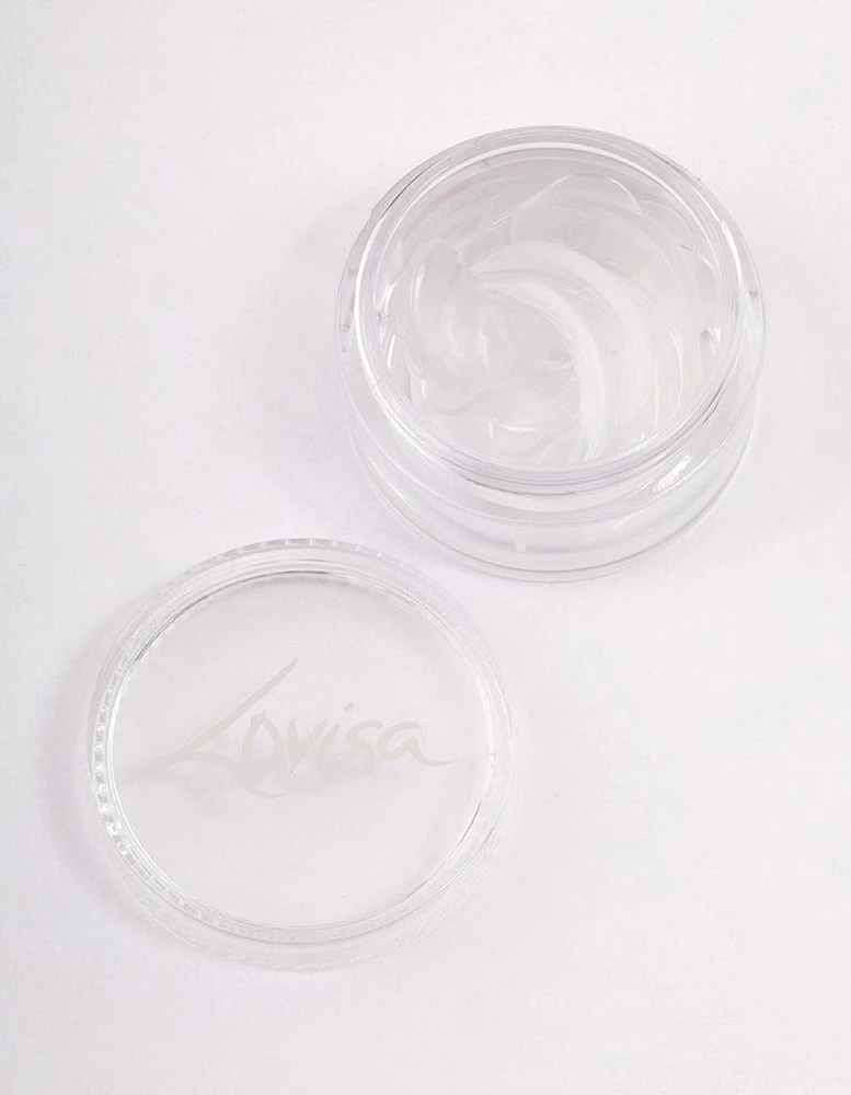 Clear Ring Size Adjuster 8-Pack